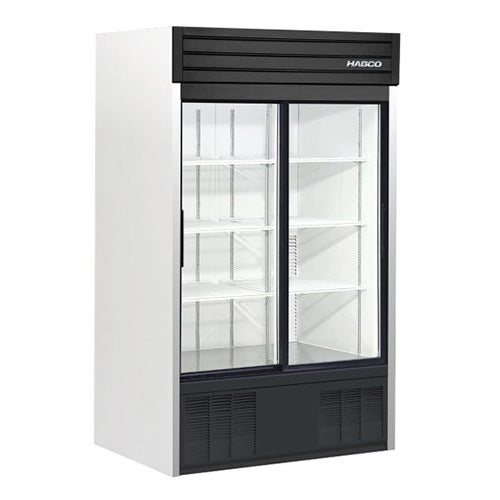 Habco SE42 48″ 2 Sliding Glass Door Merchandiser - VRS Restaurant Equipment & Supply Store