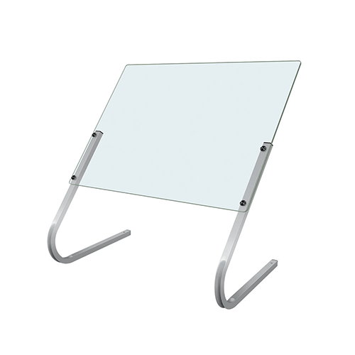 Hatco CS3236SP 31 1/2″ x 36 3/8″ Acrylic Angled Cashier Shield - VRS Restaurant Equipment & Supply Store