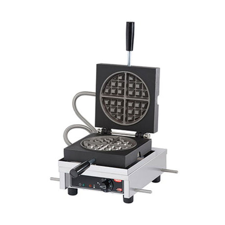 Krampouz WECCCCAS Sigle Round Waffle Maker – By Eurodib - VRS Restaurant Equipment & Supply Store