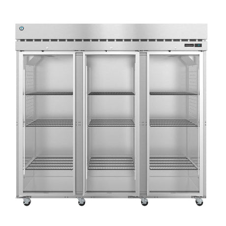 Hoshizaki R3A-FG 82″ 3 Door Glass Reach In Refrigerator - VRS Restaurant Equipment & Supply Store