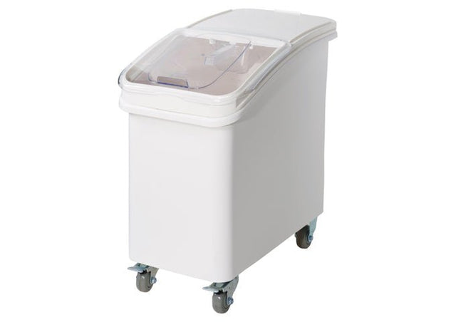 Winco Ingredient Bin with Brake Casters and Scoop