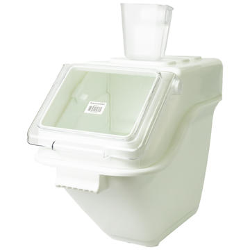 American Chef IBIN-6 - 5 Gallon Shelf Ingredient Bin with Scoop, 80-Cup, Plastic