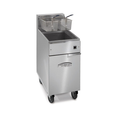 Imperial IFS-40-E 40 Lb Electric Floor Fryer – 1Ph, 240V - VRS Restaurant Equipment & Supply Store