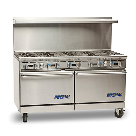 Imperial IR-10 60″ Propane Gas Range With 10 Open Burner - VRS Restaurant Equipment & Supply Store