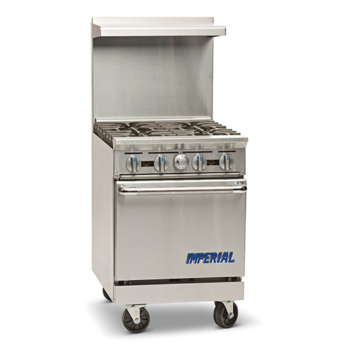 Imperial IR-2-G12 24″ Propane Gas Range With 12″ Griddle - VRS Restaurant Equipment & Supply Store