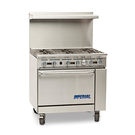 Imperial IR-2-G24 36″ Natural Gas Range With 24″ Griddle - VRS Restaurant Equipment & Supply Store