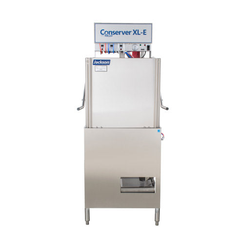 Jackson CONSERVER-XL-E Low Temperature 39 Racks / Hour Door Type Dishwasher - VRS Restaurant Equipment & Supply Store