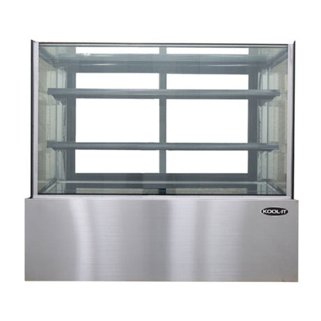 Kool-It Flat Glass Display Case - KBF