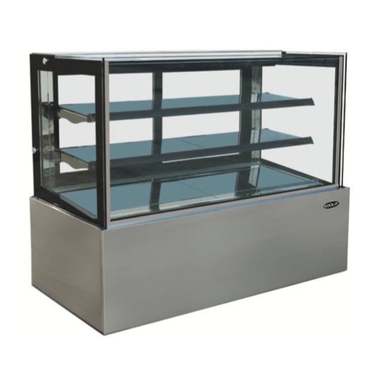 Kool-It Flat Glass Display Case - KBF - VRS Restaurant Equipment & Supply Store