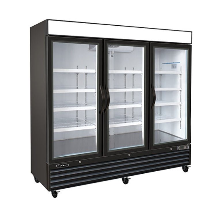 Kool-It Triple Glass Door Freezer - KGF-72 - VRS Restaurant Equipment & Supply Store