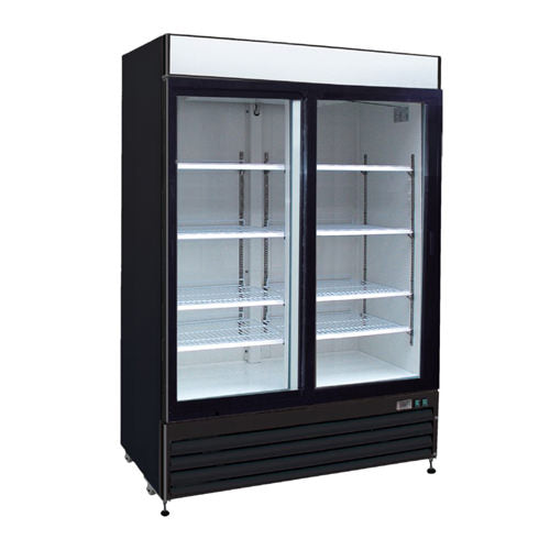 Kool-It Double Glass Door Freezer - KGF-48 - VRS Restaurant Equipment & Supply Store