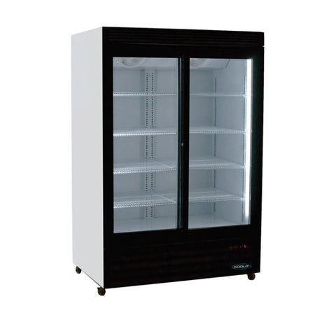 Kool-It Double Sliding Door Cooler - KSM-42 - VRS Restaurant Equipment & Supply Store