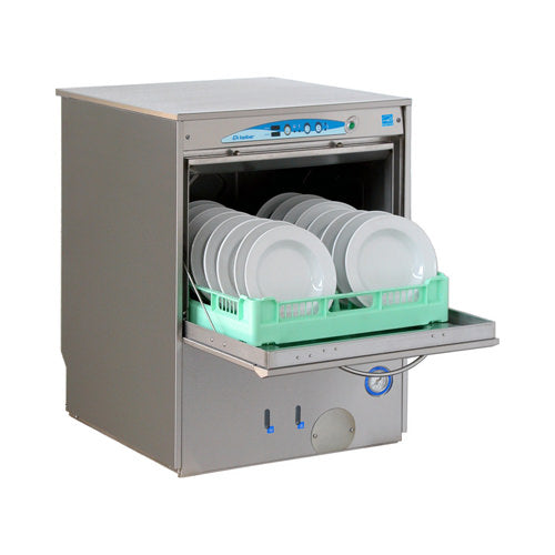 Lamber F99EKDPS Deluxe High Temperature 30 Racks / Hour Undercounter Dishwasher - VRS Restaurant Equipment & Supply Store