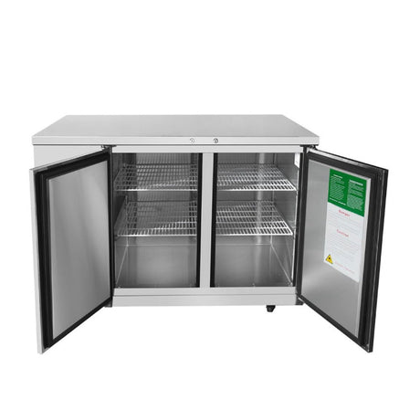 Atosa 69″ Shallow Depth Back Bar Cooler - SBB69GRAUS1