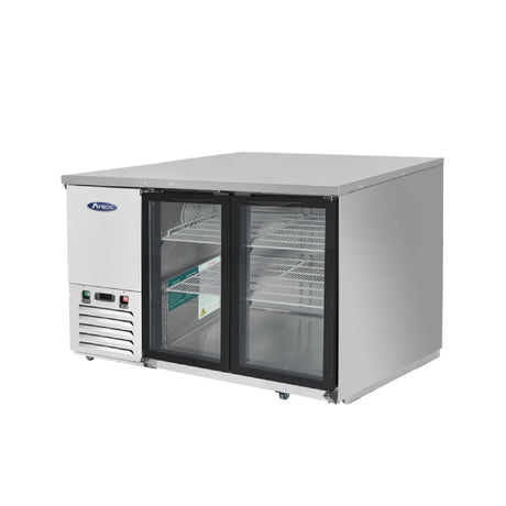 Atosa 48″ Back Bar Cooler with Glass Doors - MBB48GGR