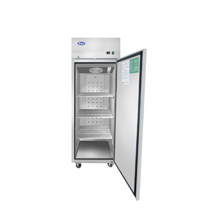 Atosa Top Mount One Door Reach-in Freezer - MBF8001GR - VRS Restaurant Equipment & Supply Store