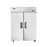 Atosa Top Mount Two Door Reach-in Freezer - MBF8002GR - VRS Restaurant Equipment & Supply Store