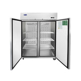 Atosa Top Mount Two Door Reach-in Refrigerator - MBF8005GR - VRS Restaurant Equipment & Supply Store