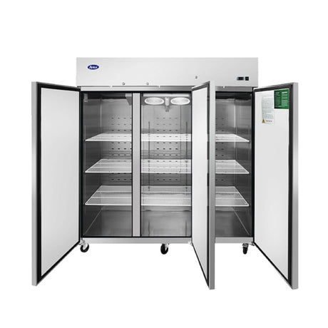 Atosa Top Mount Three Door Reach-in Freezer - MBF8003GR