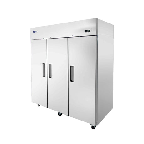 Atosa Top Mount Three Door Reach-in Freezer - MBF8003GR - VRS Restaurant Equipment & Supply Store