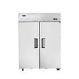 Atosa Top Mount Two Door Reach-in Refrigerator - MBF8005GR - VRS Restaurant Equipment & Supply Store