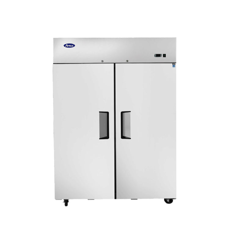 Atosa Top Mount Two Door Reach-in Refrigerator - MBF8005GR - VRS Restaurant Equipment & Supply Store