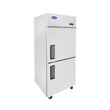 Atosa Top Mount Two Divided Door Reach-in Freezer - MBF8007GR