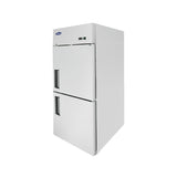 Atosa Top Mount Two Divided Door Reach-in Freezer - MBF8007GR