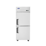 Atosa Top Mount Two Divided Door Reach-in Refrigerator - MBF8010GR