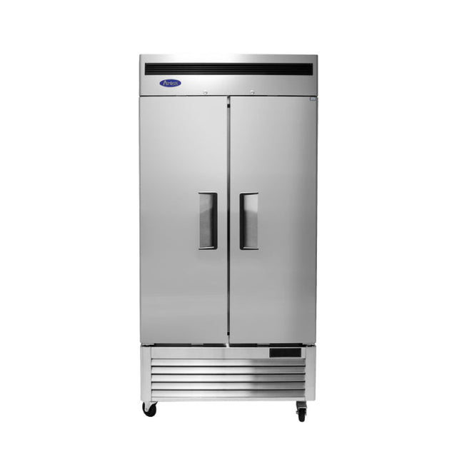 Atosa 40" Bottom Mount Two Door Reach-in Refrigerator - MBF8506GR - VRS Restaurant Equipment & Supply Store