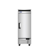 Atosa 27" Bottom Mount One Door Reach-in Refrigerator - MBF8505GR - VRS Restaurant Equipment & Supply Store