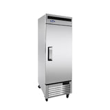 Atosa 27" Bottom Mount One Door Reach-in Refrigerator - MBF8505GR - VRS Restaurant Equipment & Supply Store