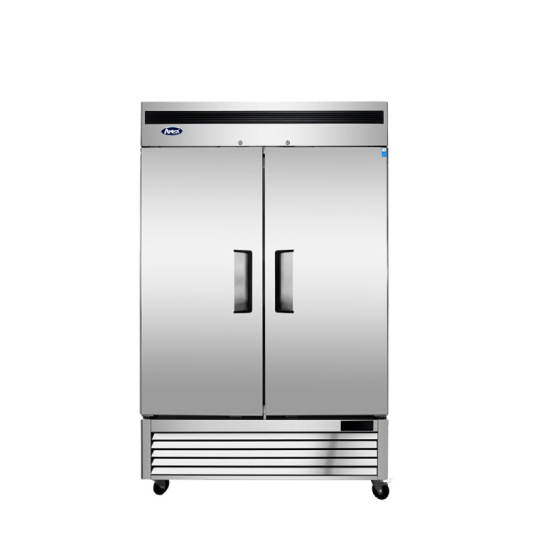 Atosa 54" Bottom Mount Two Door Reach-in Refrigerator - MBF8507GR - VRS Restaurant Equipment & Supply Store