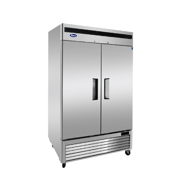 Atosa 54" Bottom Mount Two Door Reach-in Refrigerator - MBF8507GR - VRS Restaurant Equipment & Supply Store