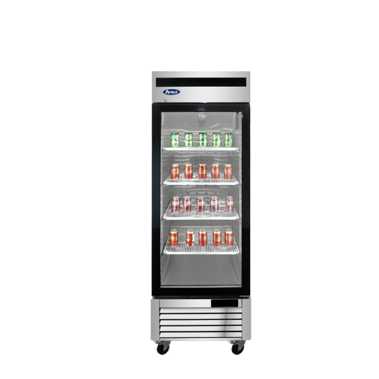 Atosa One Glass Door Reach-in Freezer - MCF8701GR - VRS Restaurant Equipment & Supply Store