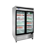 Atosa Two Glass Door Reach-in Freezer - MCF8703ES