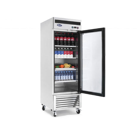 Atosa One Glass Door Merchandiser Cooler - MCF8705GR - VRS Restaurant Equipment & Supply Store