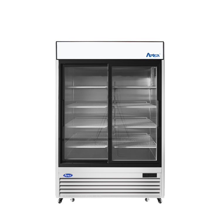 Atosa Two Glass Door Merchandiser Cooler - MCF8709GR - VRS Restaurant Equipment & Supply Store