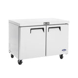 Atosa 36″ Undercounter Freezer Two Door - MGF36FGR - VRS Restaurant Equipment & Supply Store