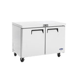 Atosa 36″ Undercounter Freezer Two Door - MGF36FGR - VRS Restaurant Equipment & Supply Store