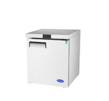 Atosa 27″ Undercounter Cooler Refrigerator Single Door - MGF8401GR - VRS Restaurant Equipment & Supply Store