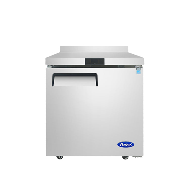 Atosa 27″ Worktop Refrigerator with Backsplash - MGF8408GR