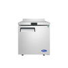 Atosa 27″ Worktop Freezer with Backsplash - MGF8412GR