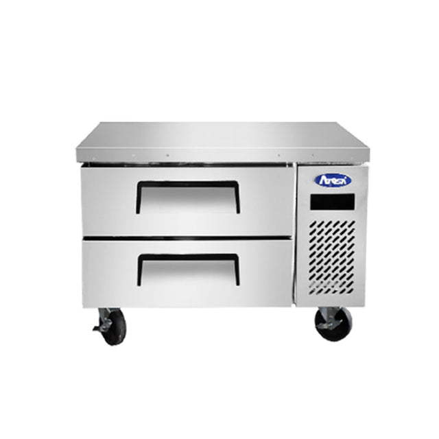 Atosa 36″ Refrigerated Chef Base Two Drawers - MGF8448GR - VRS Restaurant Equipment & Supply Store