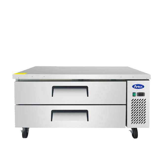 Atosa 48″ Refrigerated Chef Base Two Drawers - MGF8450GR - VRS Restaurant Equipment & Supply Store