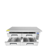 Atosa 72″ Refrigerated Chef Base - MGF8453GR