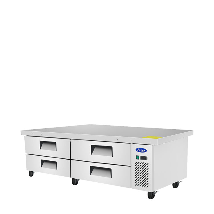 Atosa 72″ Refrigerated Chef Base Four Drawers - MGF8453GR - VRS Restaurant Equipment & Supply Store