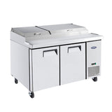 Atosa 67″ Refrigerated Pizza Prep. Table - MPF8202GR