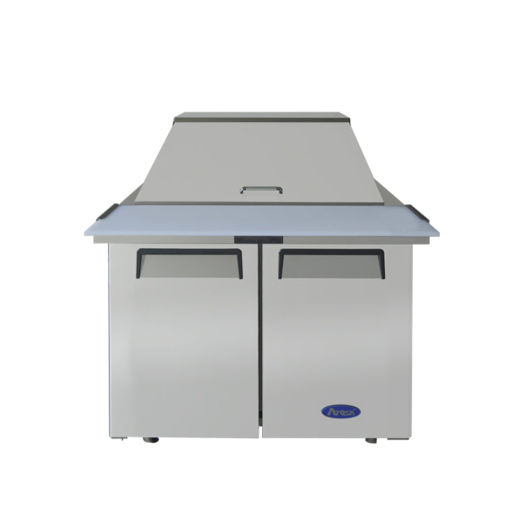 Atosa 36″ Refrigerated Mega Top Sandwich Prep. Table Two Door - MSF3615GR