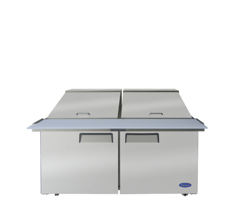 Atosa 60″ Refrigerated Mega Top Sandwich Prep. Table Two Door - MSF8307GR